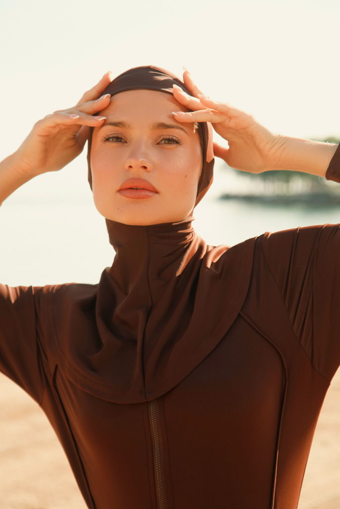 Ninja Swim Cap - Chocolate