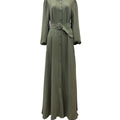 Rania Textured Maxi Dress - Meadow Green