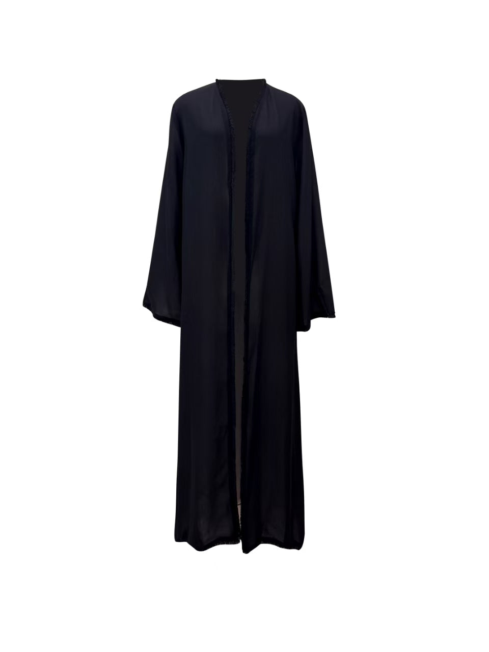 Alwan Reversible Kimono Abaya - Black & White