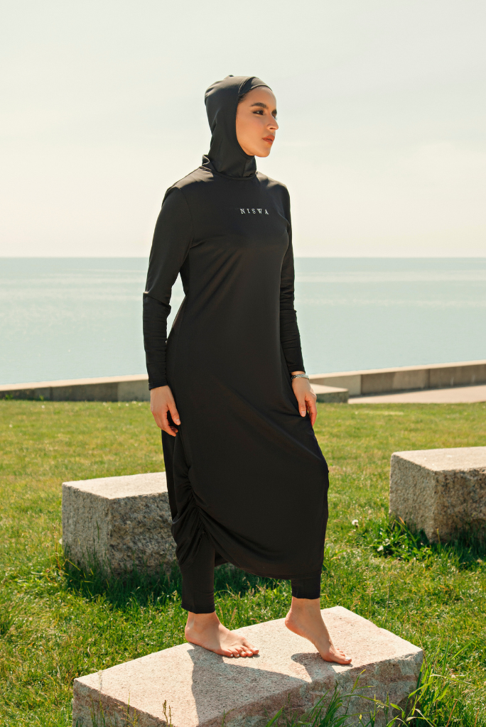 Azores Maxi Swim Set - Ebony