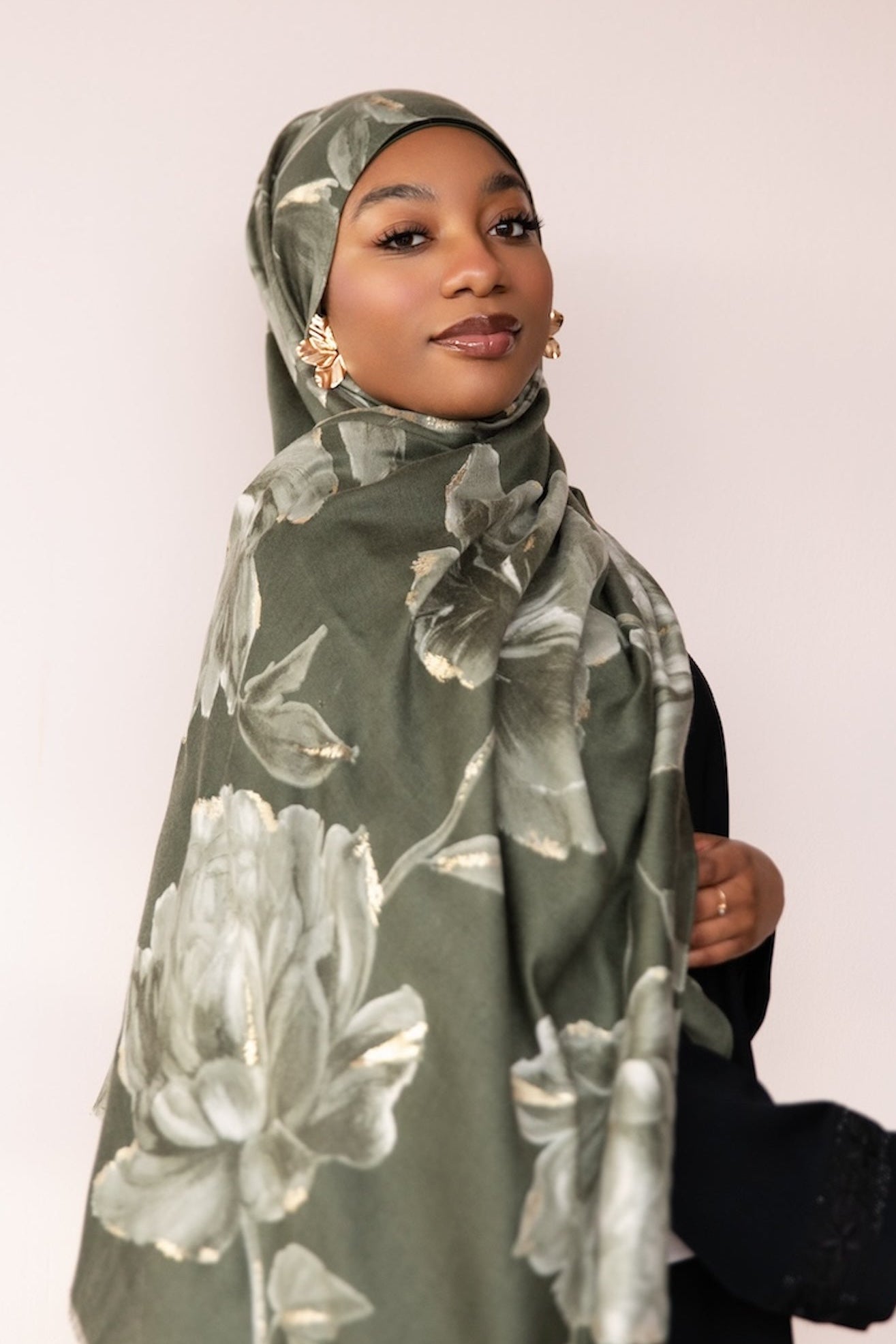 Willow Sage Printed Viscose