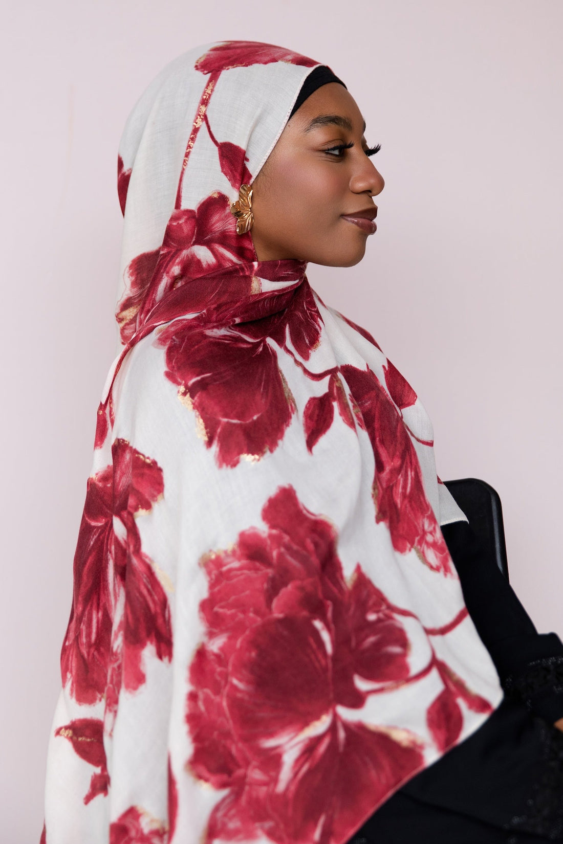 Willow Poppy Printed Viscose