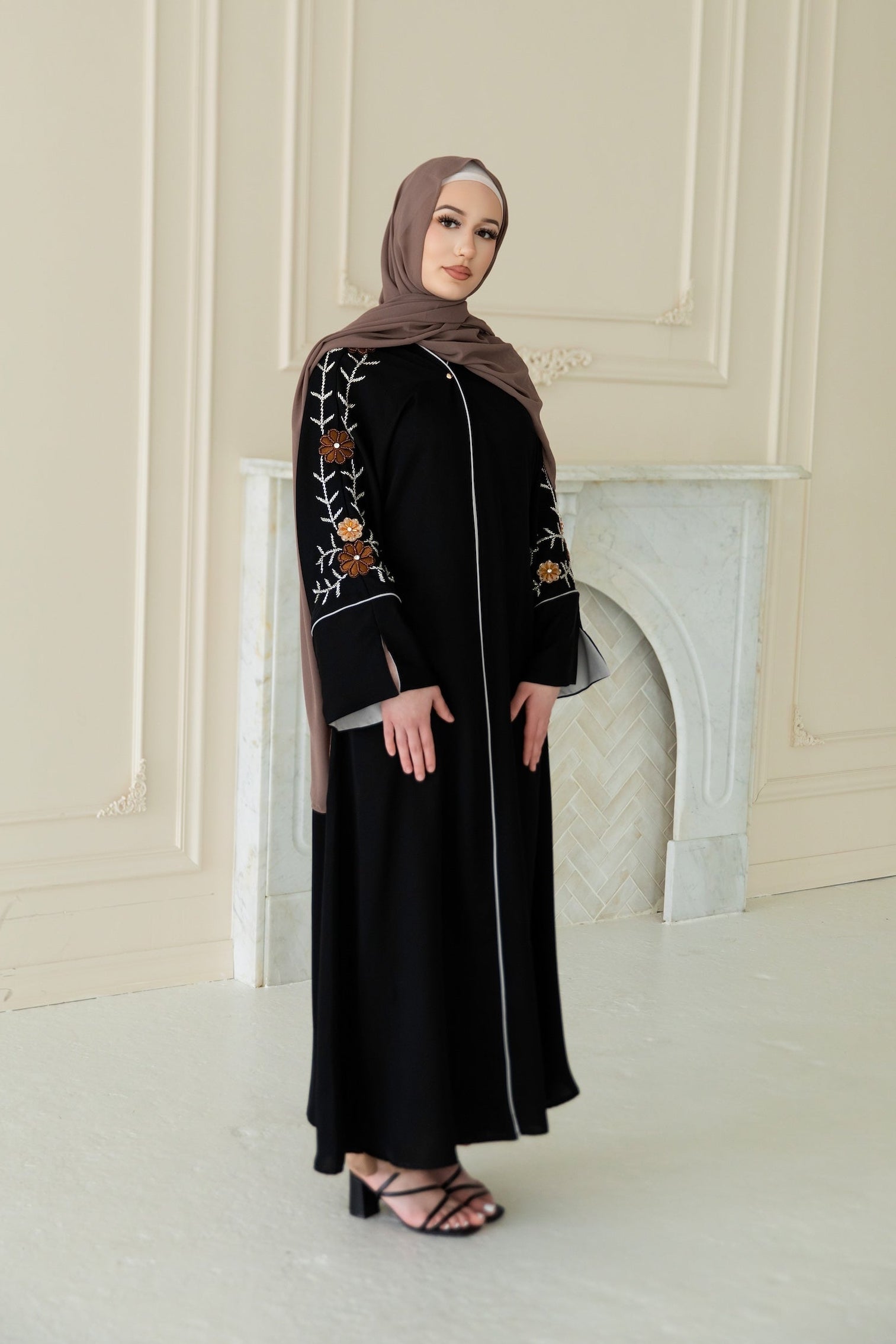 Samira Embroidered Abaya