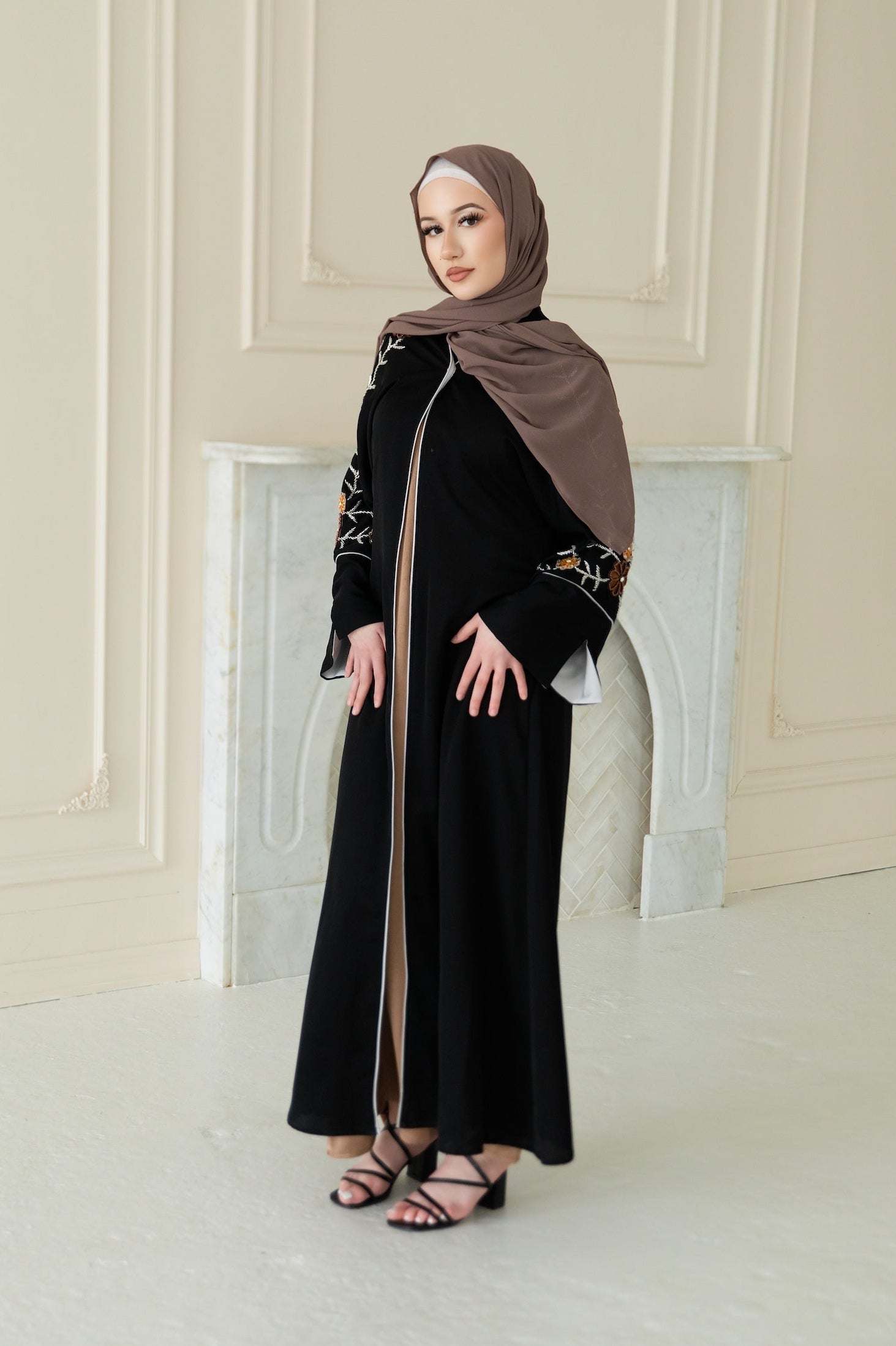 Samira Embroidered Abaya