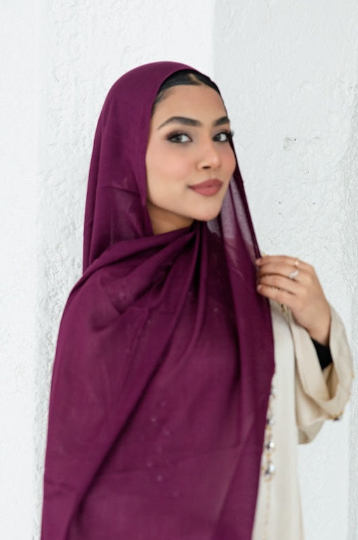 SOLID MODAL - PLUM VEIL