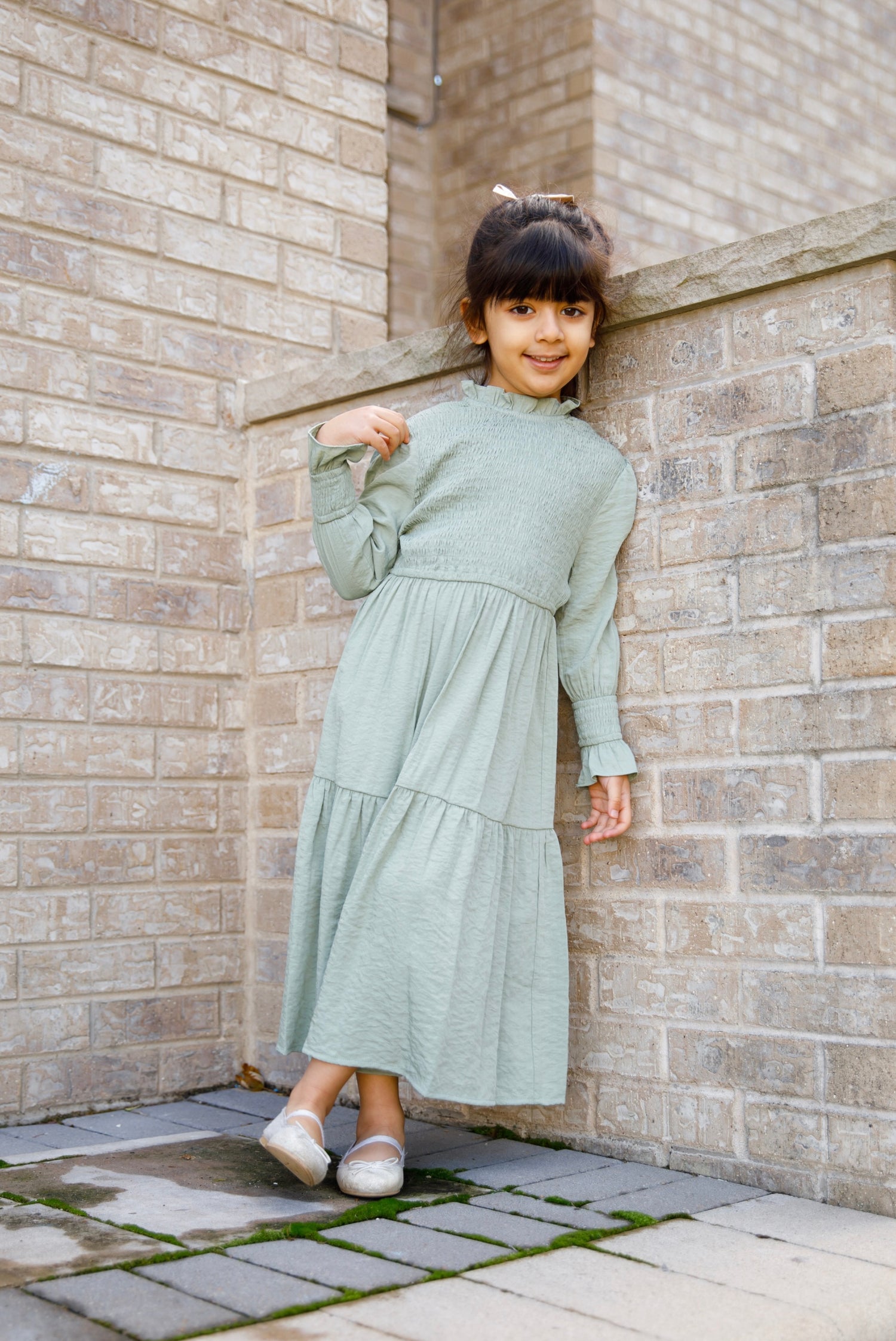 Mini Grace Maxi Dress - Mint