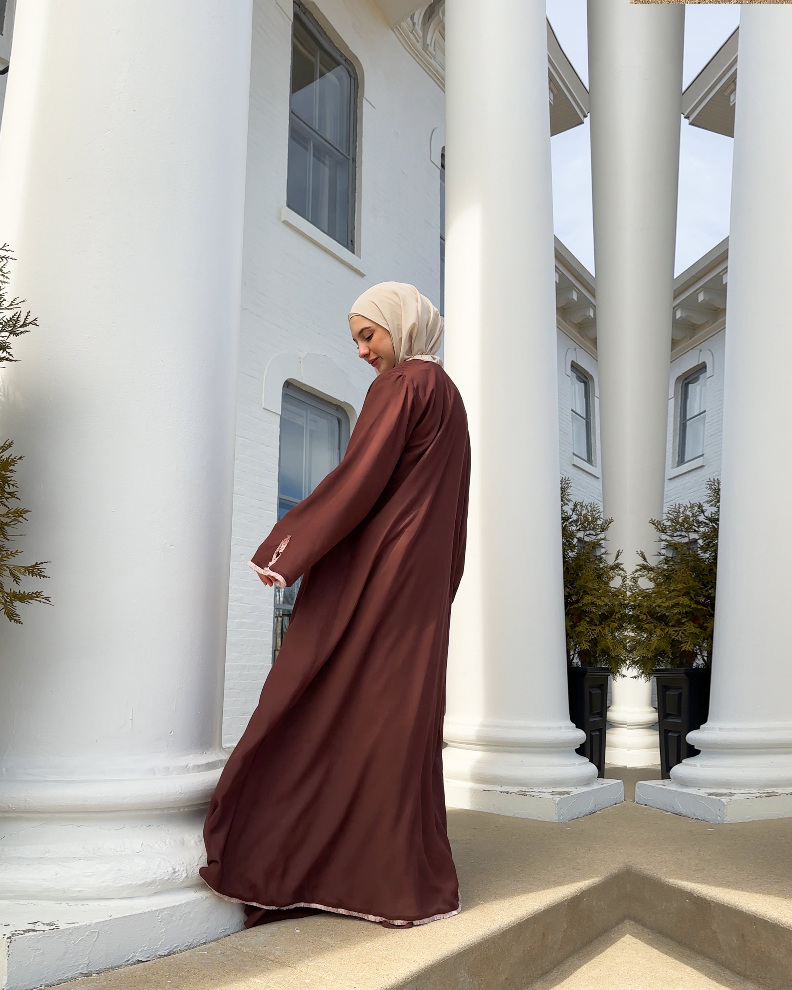 Alwan Versatile Dress - Rosewood