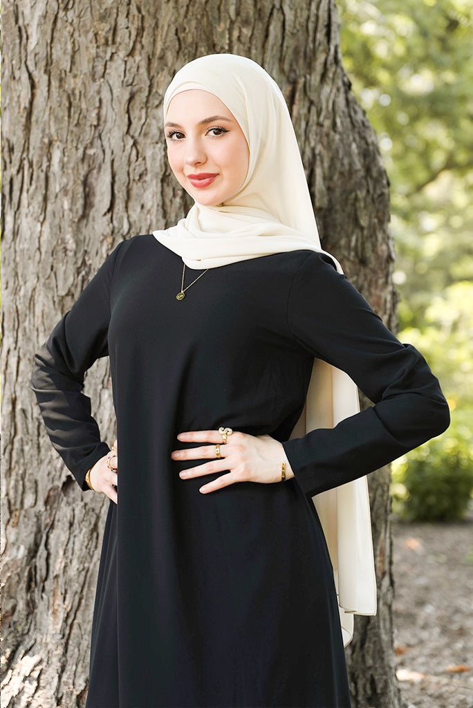 Alwan Versatile Dress - Black