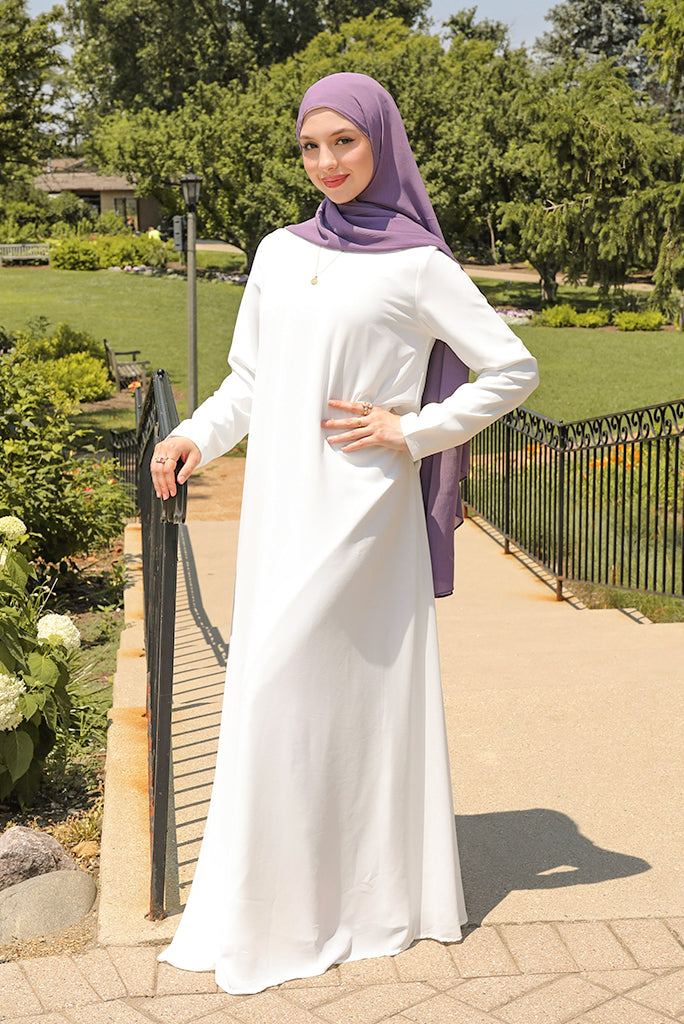 Alwan Versatile Dress - White