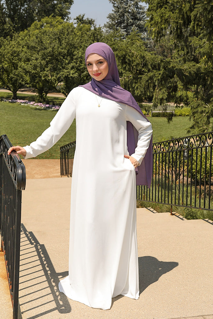 Alwan Versatile Dress - White