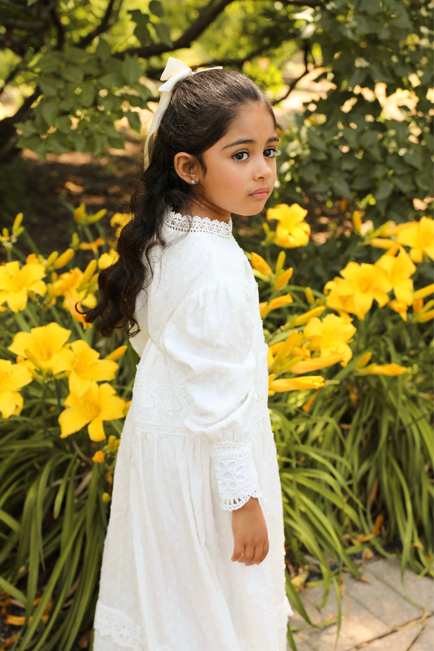 Mini Nur Linen Maxi Dress – Cloud White