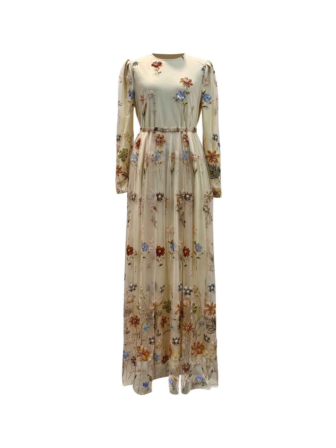 Samiha Embroidered Dress