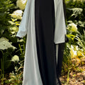 Mini Alwan Reversible Kimono Abaya - Black & White
