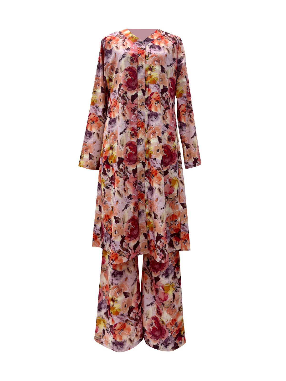 Nawar Two Piece Set - Fall Sunset