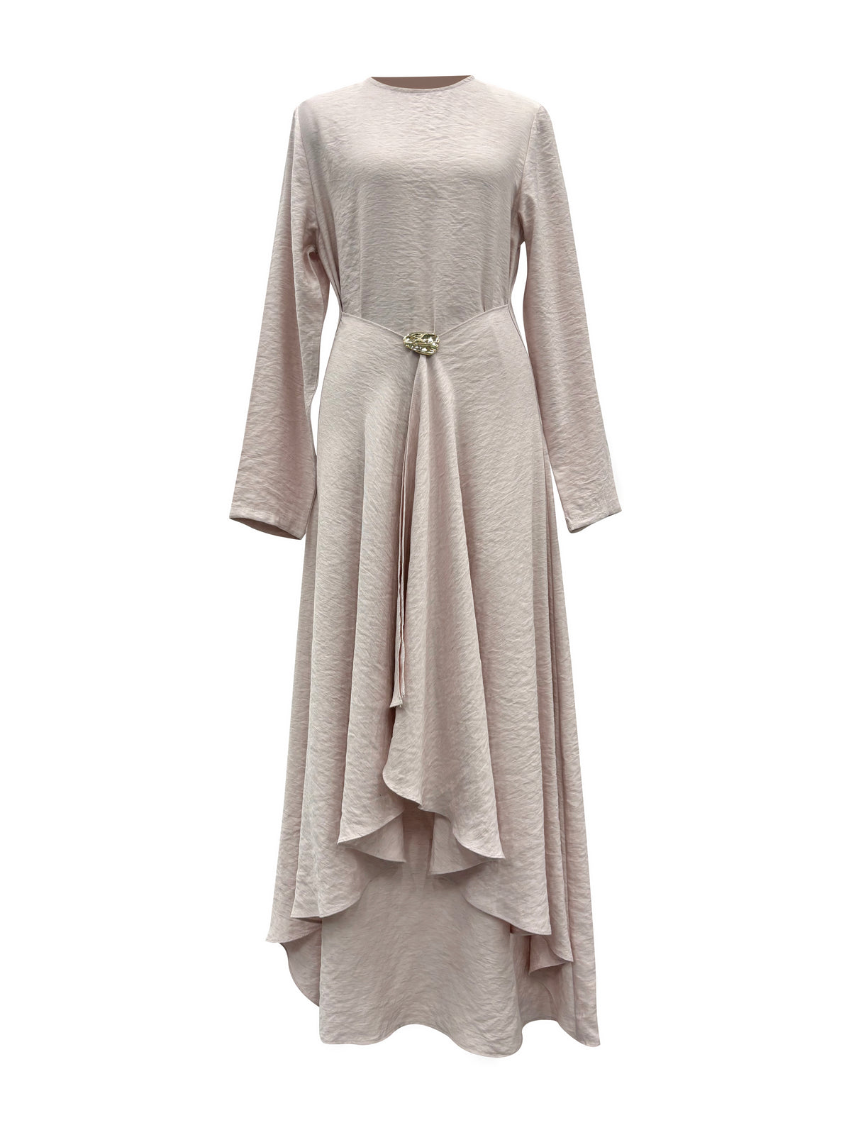 Aurelia Linen Convertible Dress - Blush