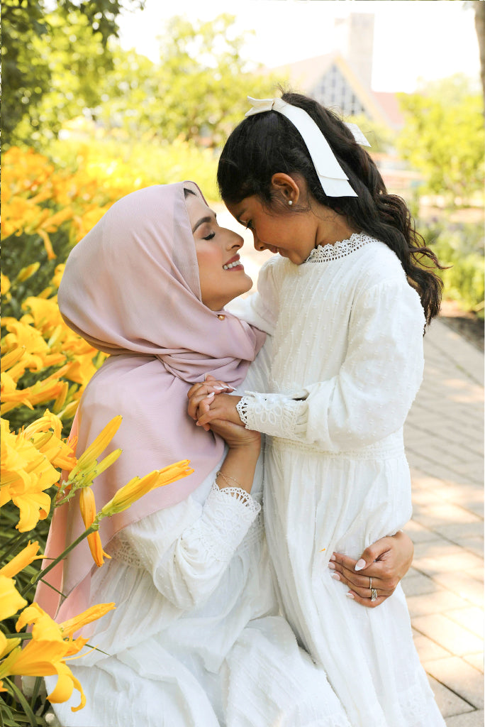 Mini Nur Linen Maxi Dress – Cloud White