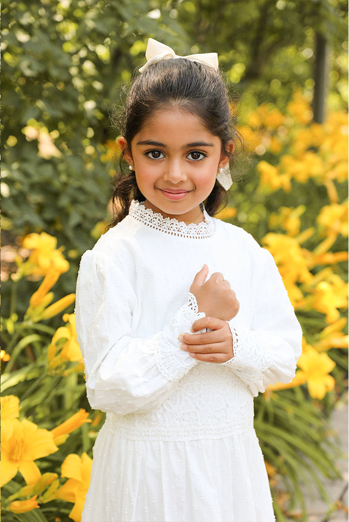 Mini Nur Linen Maxi Dress – Cloud White