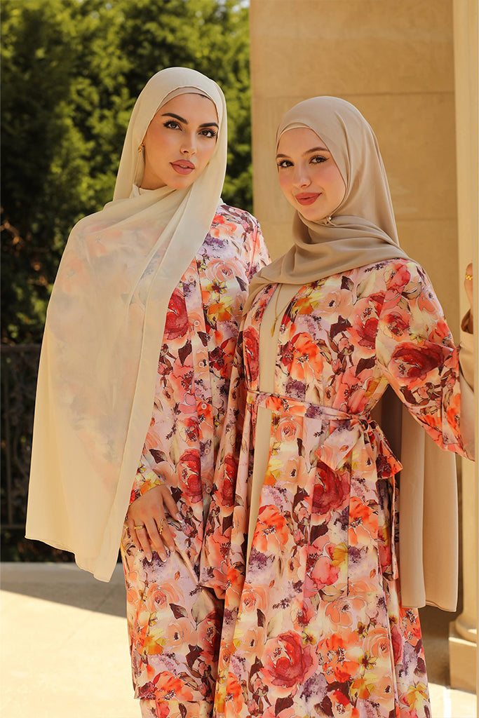 Nawar Two Piece Set - Fall Sunset