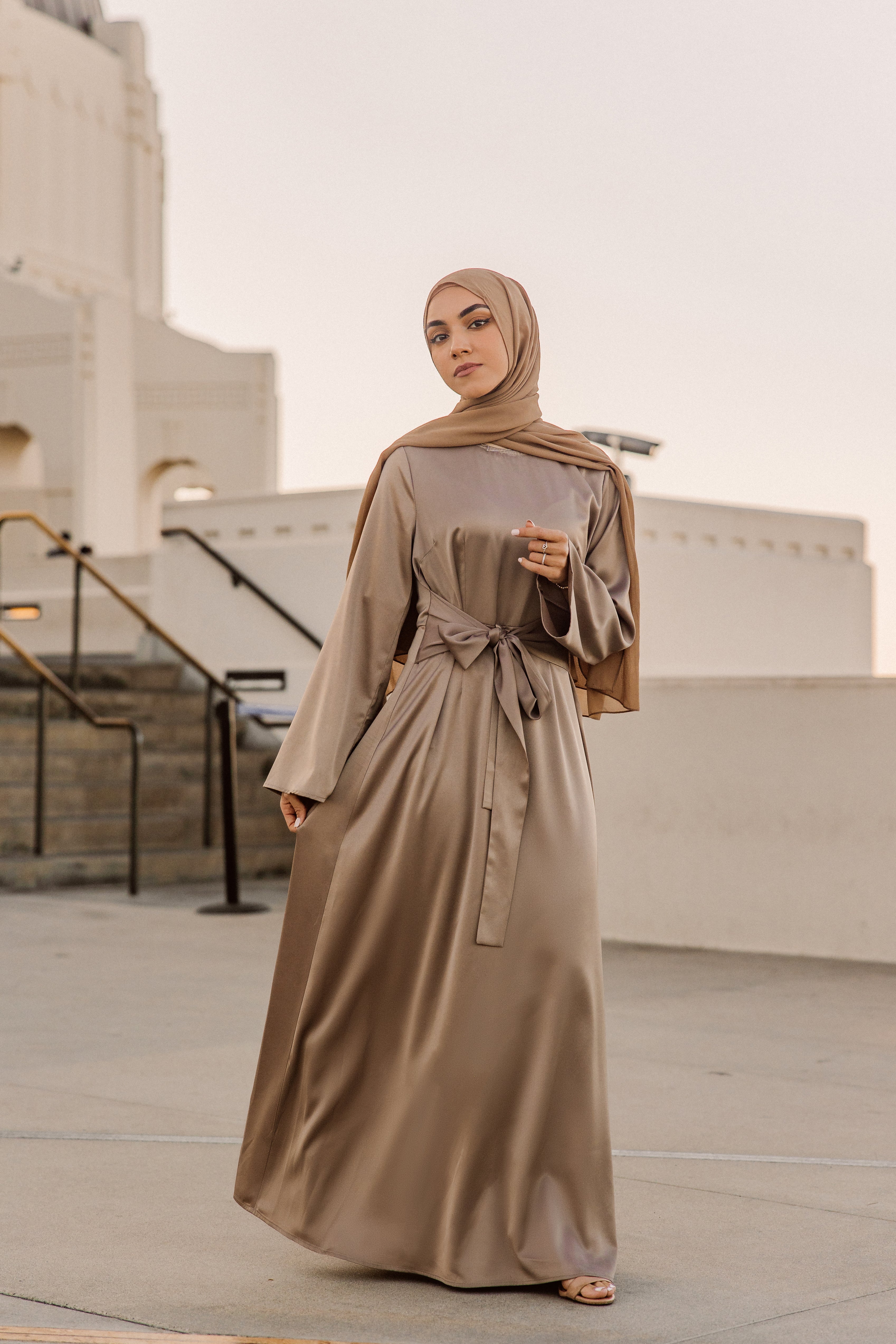 Julia Maxi Dress - Taupe