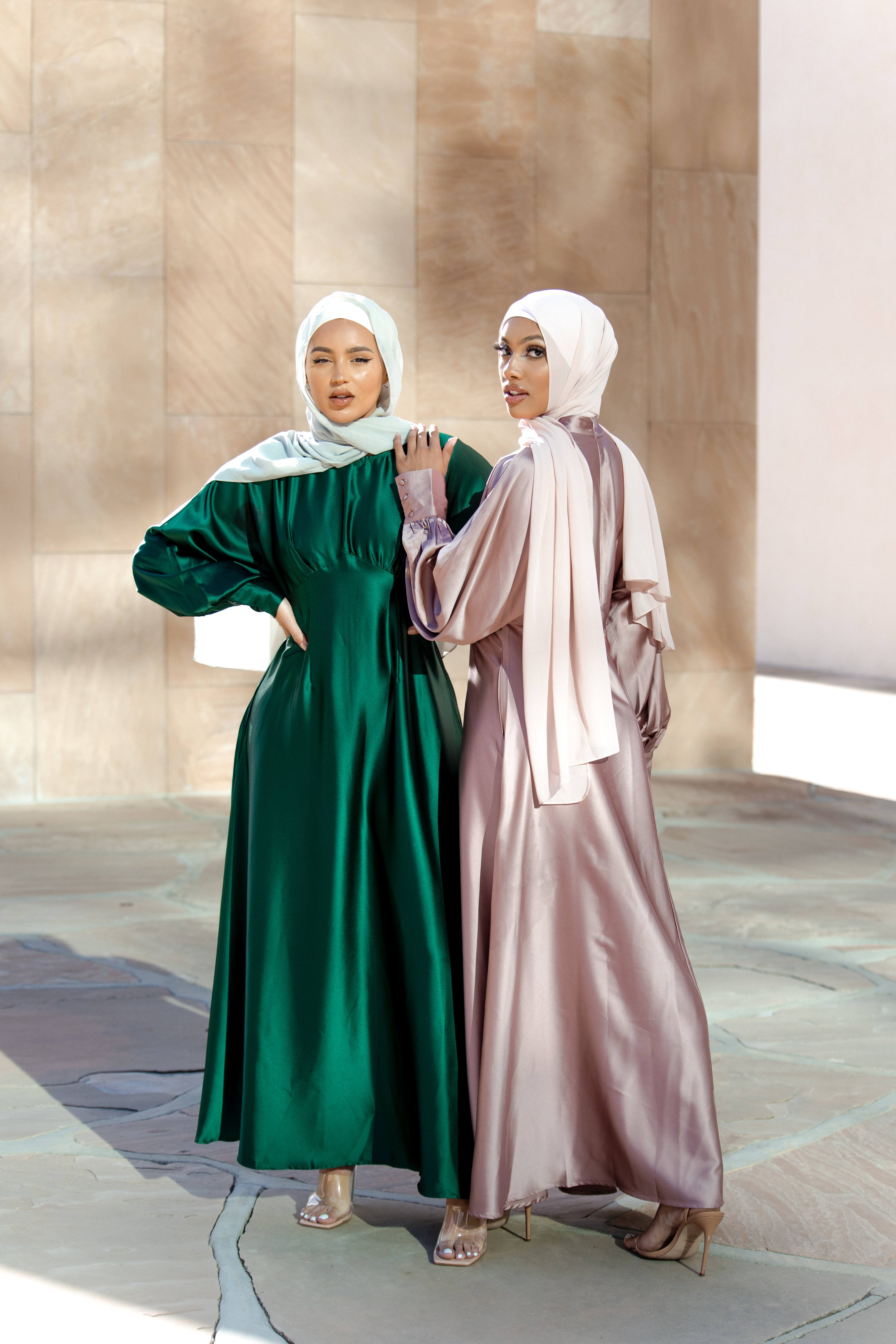 Imelda Batwing Dress - Emerald