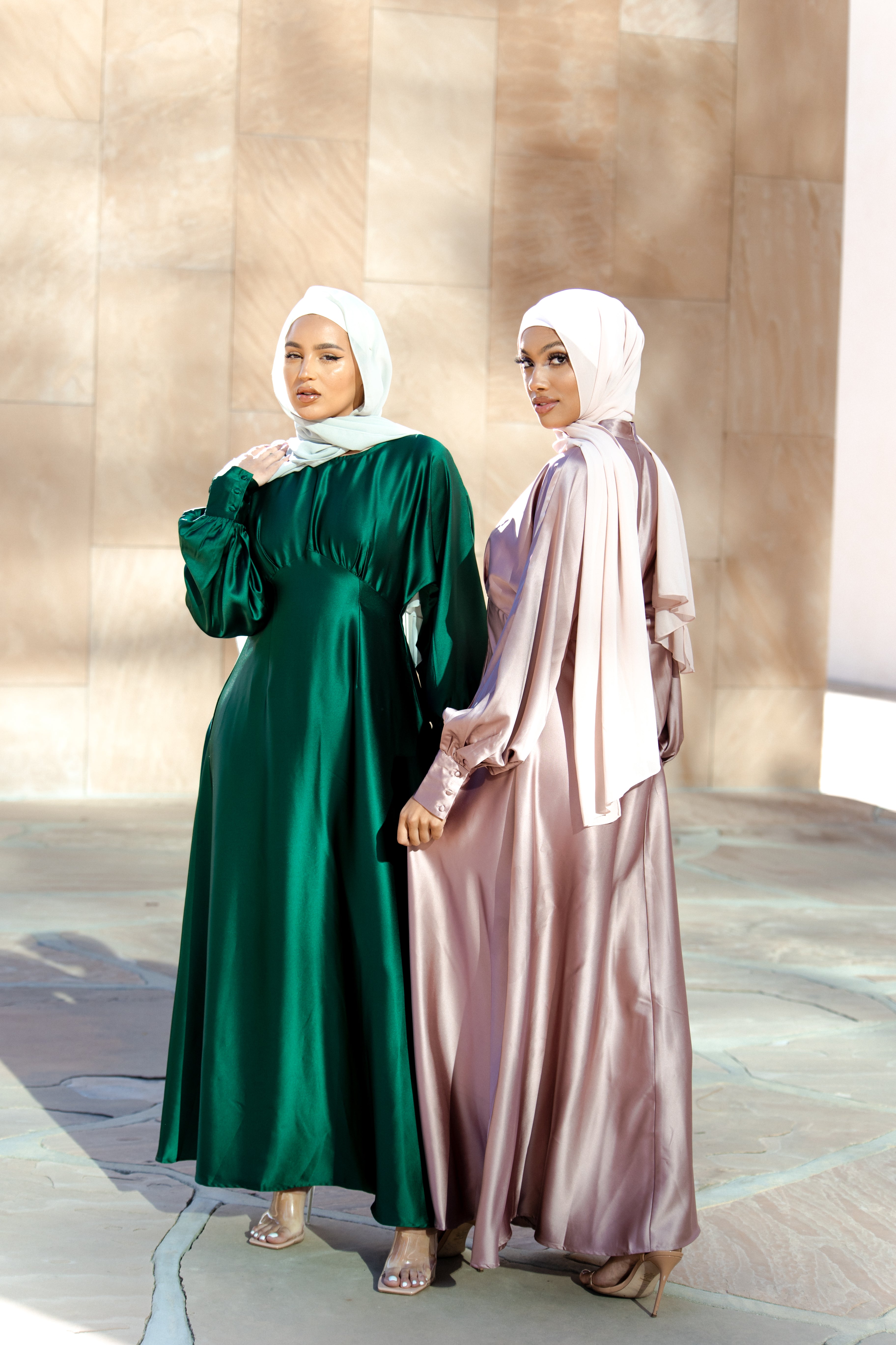 Imelda Batwing Dress - Emerald