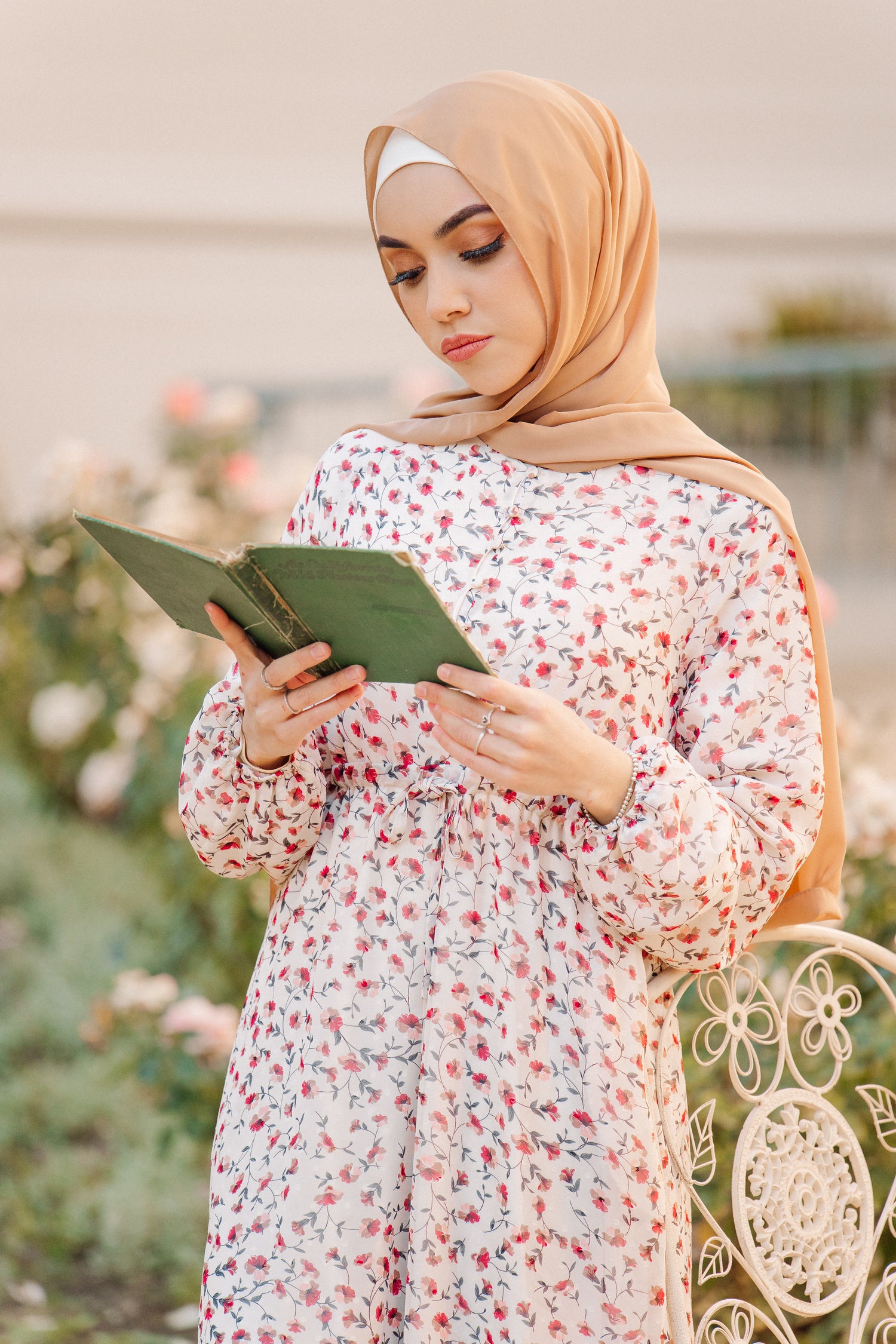 Cherry Blossom Maxi Dress