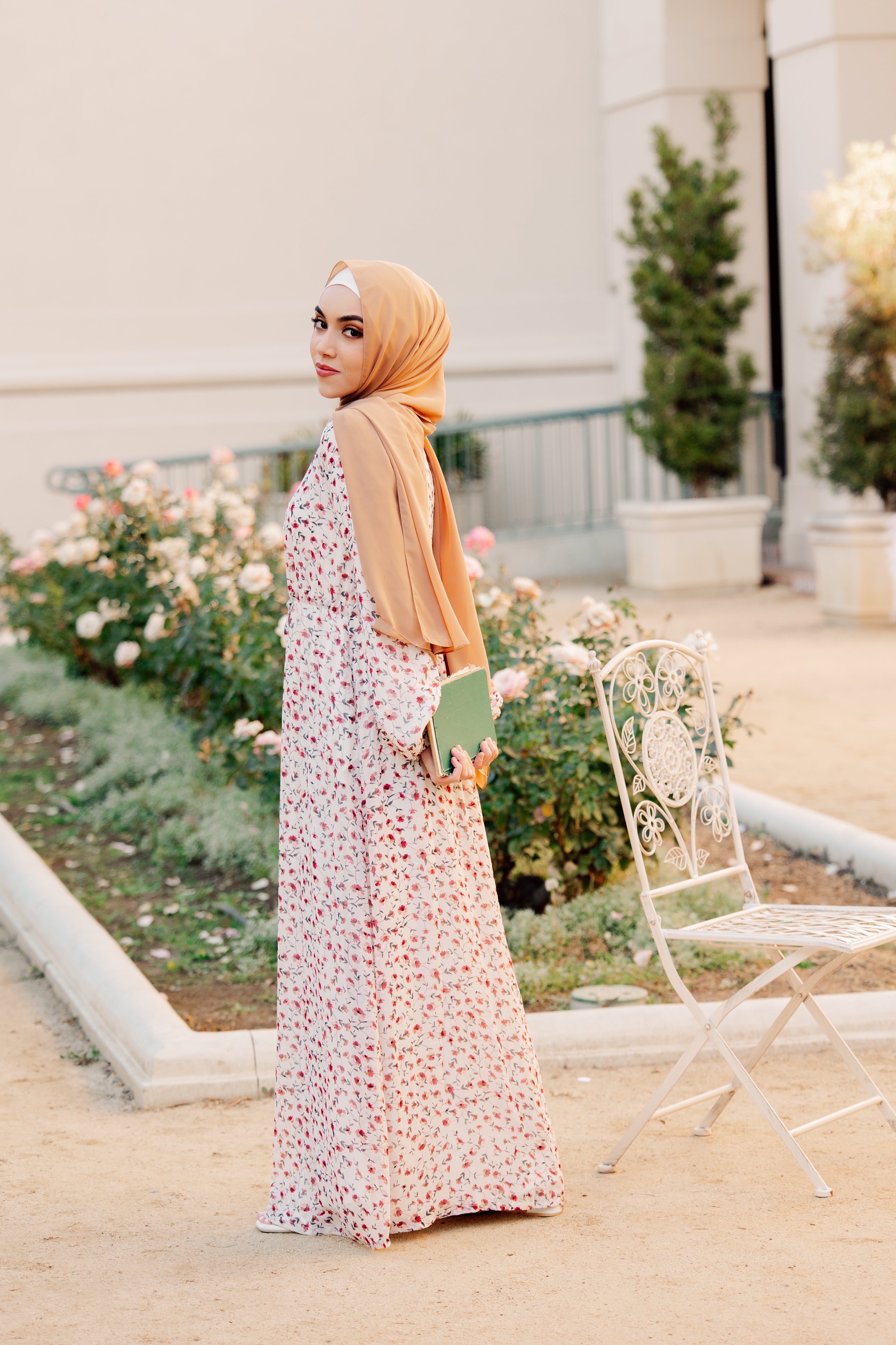 Cherry Blossom Maxi Dress