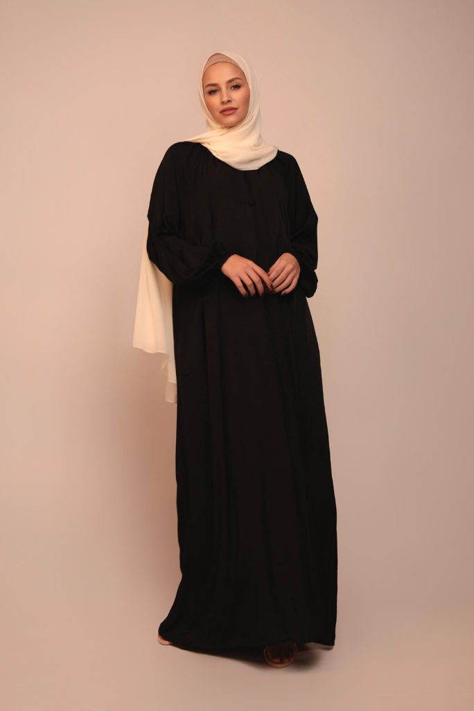 Sahara Maxi Abaya - Black