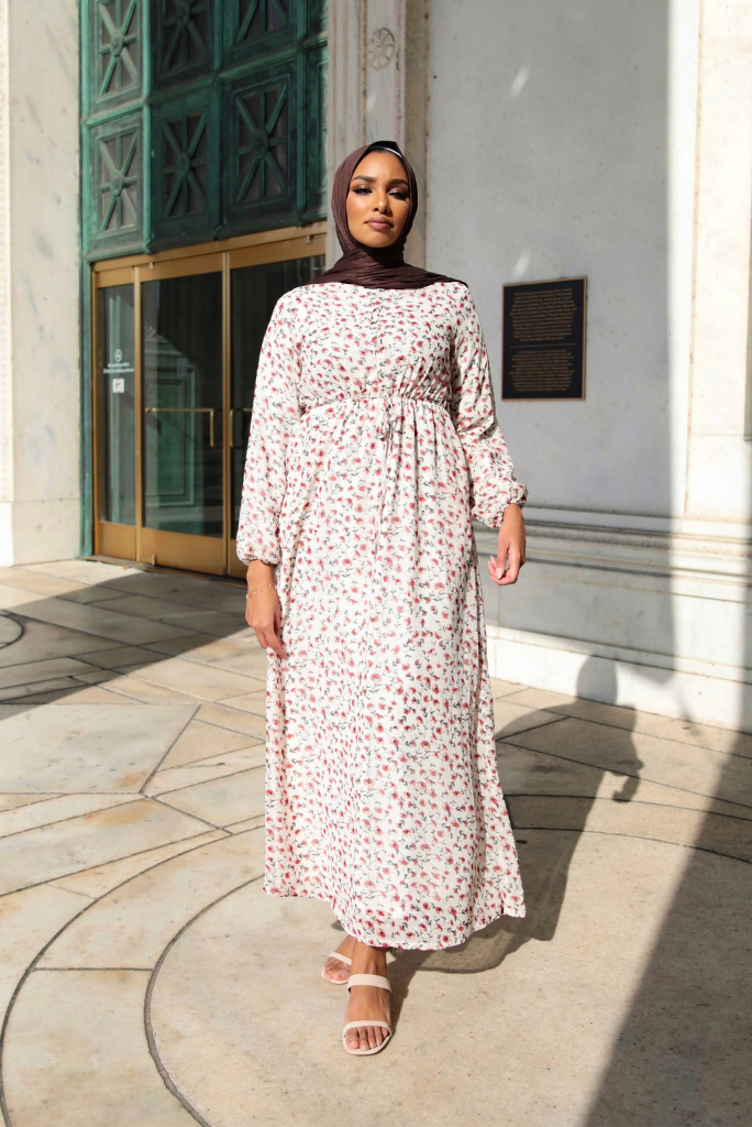 Cherry Blossom Maxi Dress