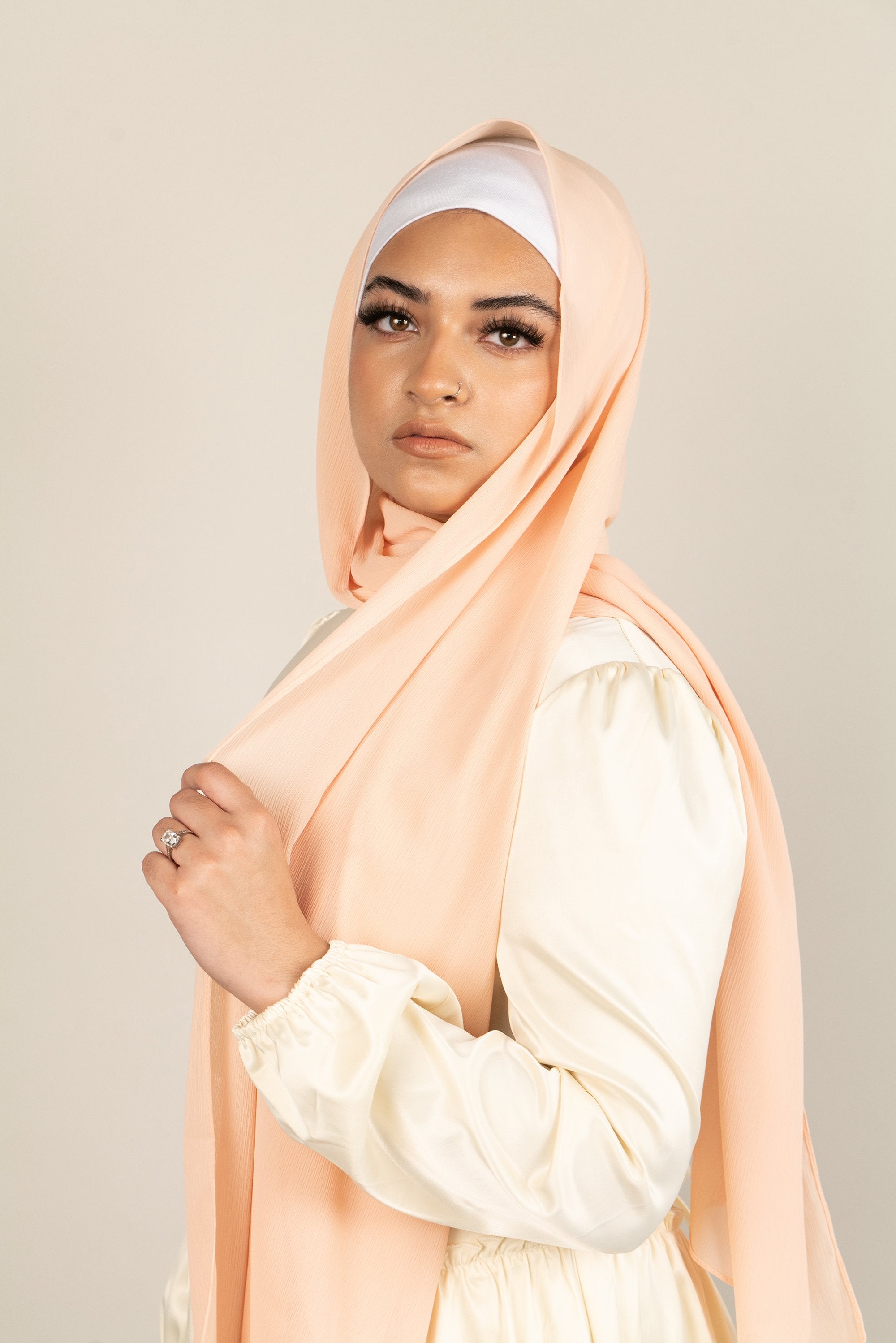 BUTTERFIELD Crepe Chiffon-AllScarves-Niswa Fashion