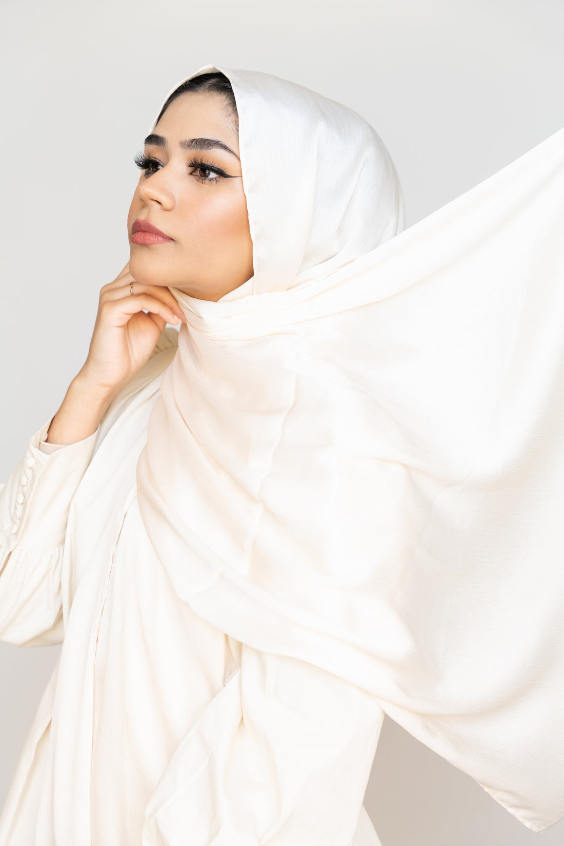 IVORY Deluxe Satin Crepe