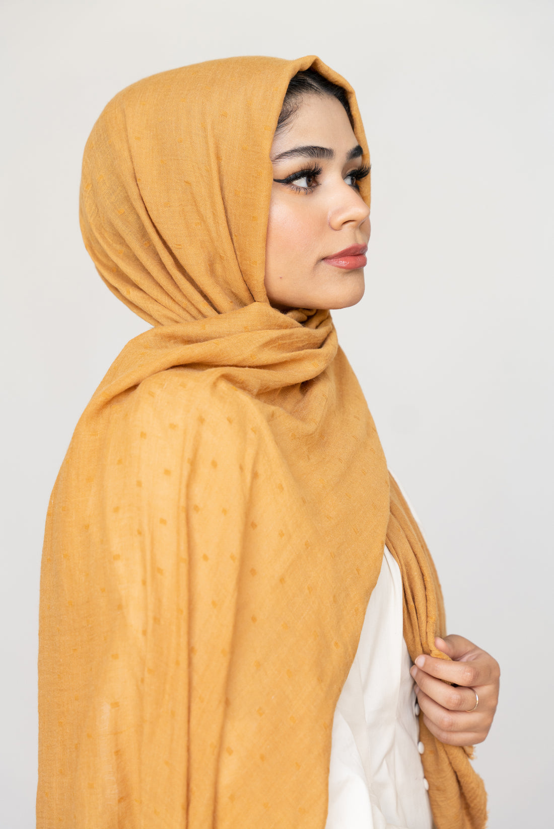 MARIGOLD Embossed Woven Viscose