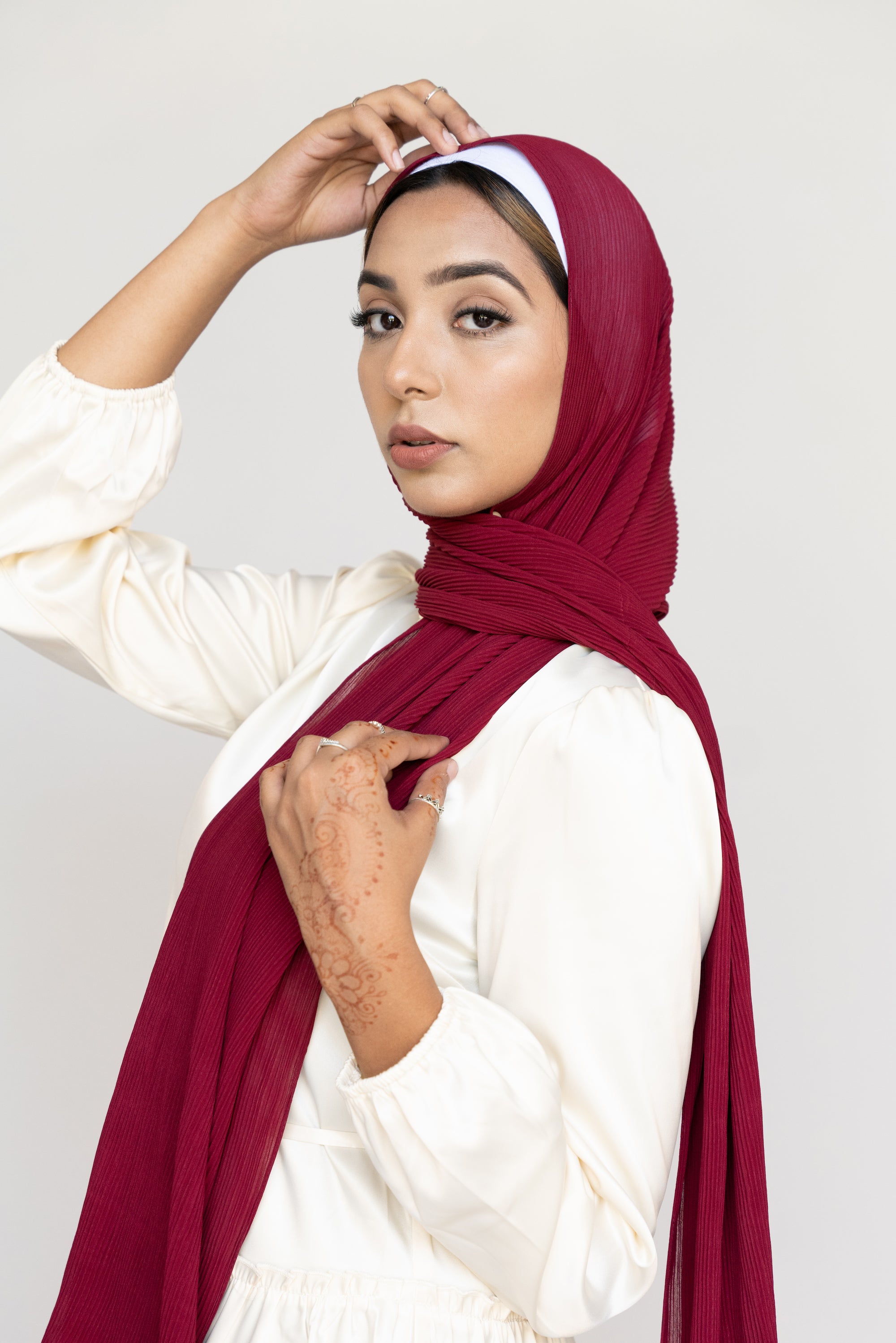 RUBY Pleated Chiffon