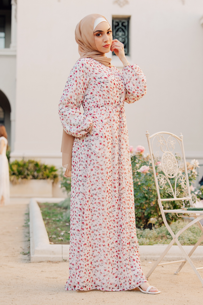 Cherry Blossom Maxi Dress