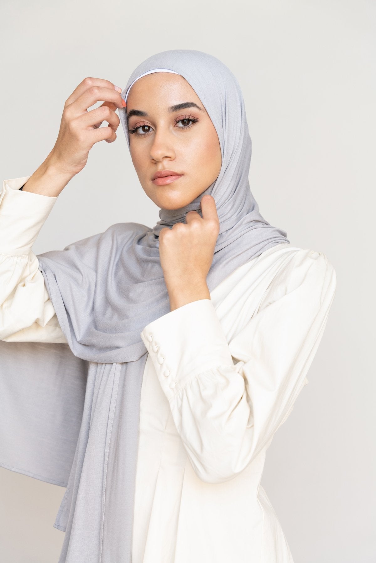 SEATTLE GREY Premium Jersey-AllScarves-Niswa Fashion