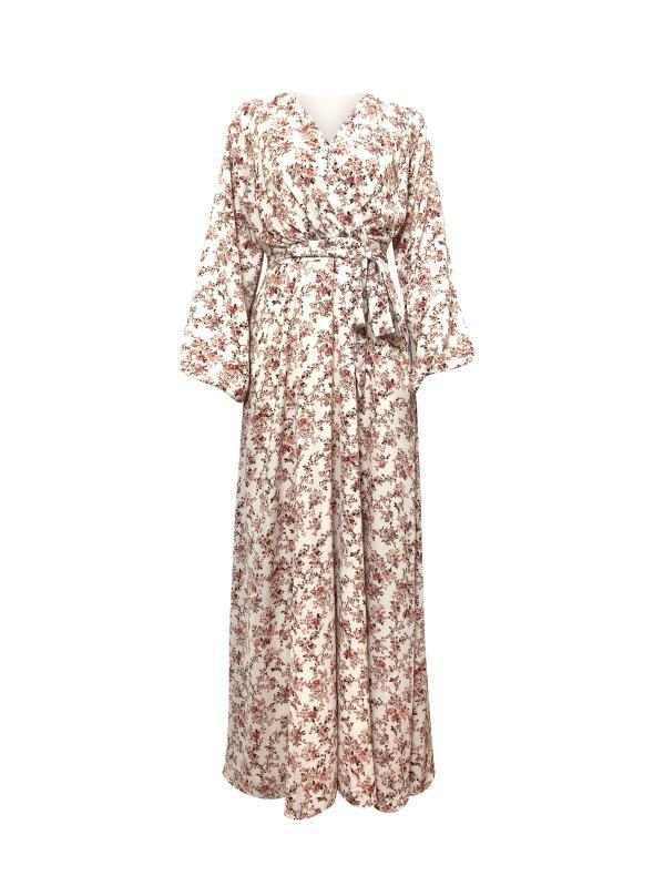 Les Fleurs Maxi Dress SALE-Niswa Fashion