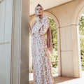 Les Fleurs Maxi Dress SALE-Niswa Fashion