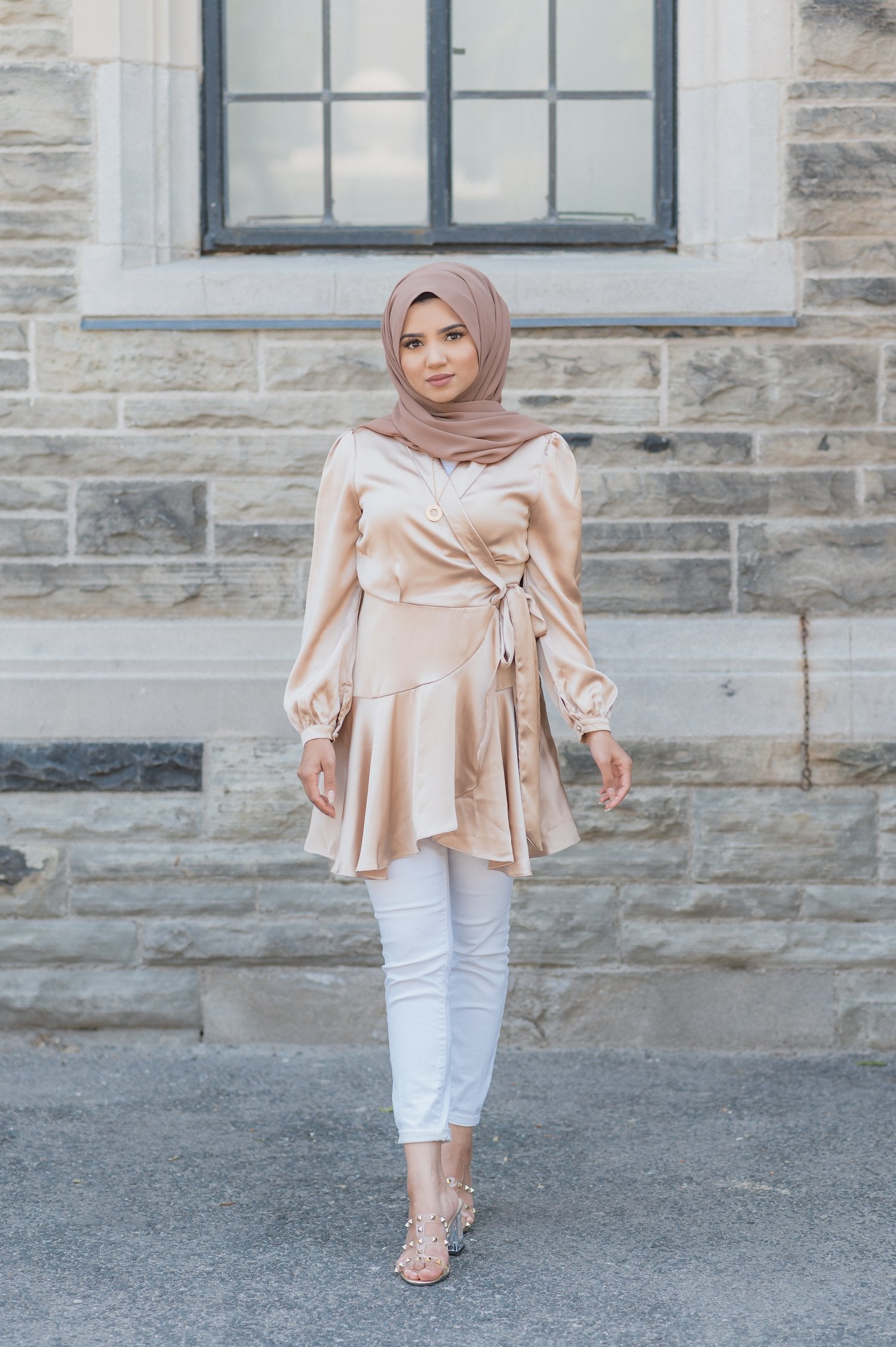 Mila Wrap Tunic-Niswa Fashion