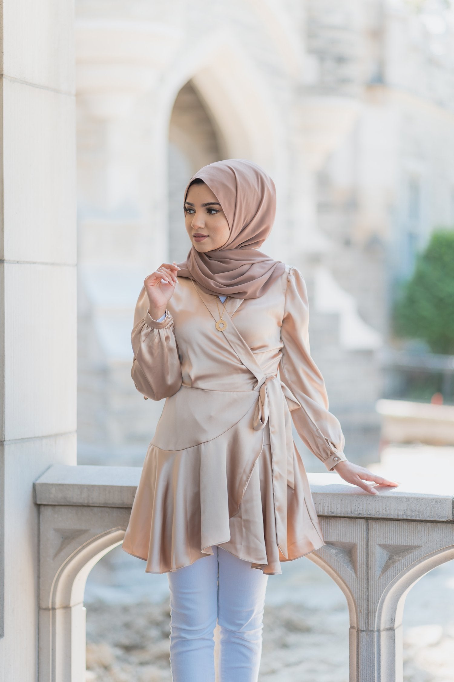 Mila Wrap Tunic-Niswa Fashion