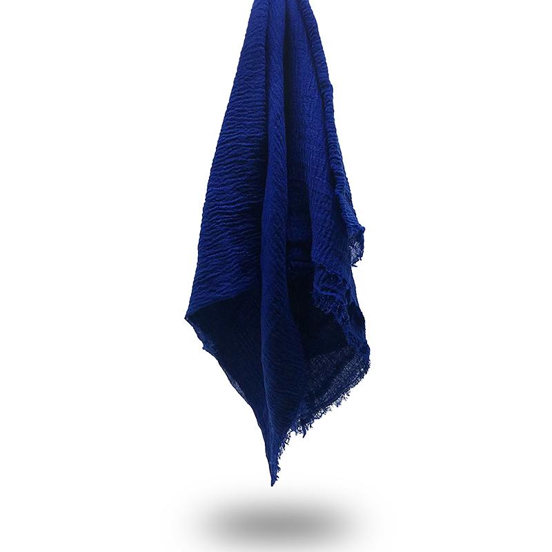 ROYAL BLUE Premium Cotton Scarf