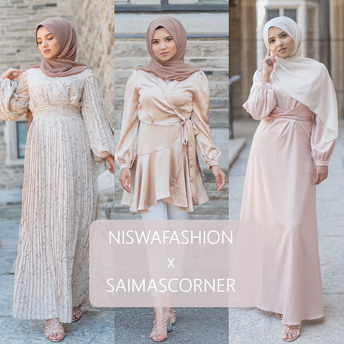 SAIMASCORNER X NISWAFASHION COLLECTION