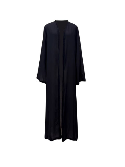 Alwan Reversible Kimono Abaya - Black &amp; White
