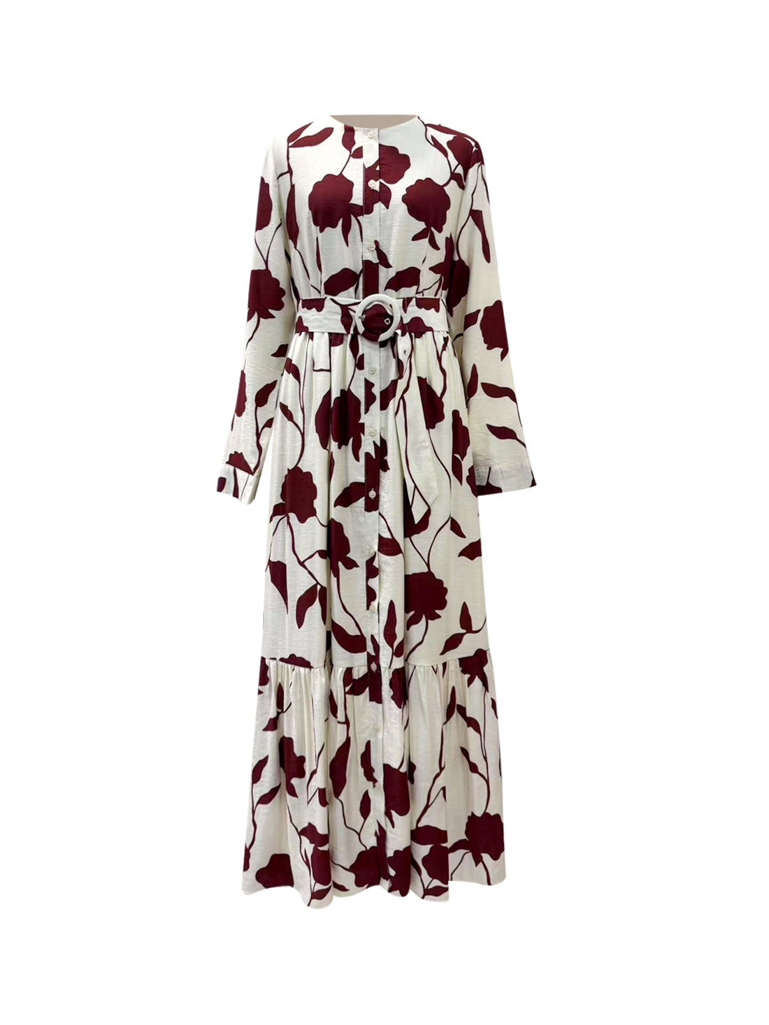 Reem Floral Maxi  - Carnation