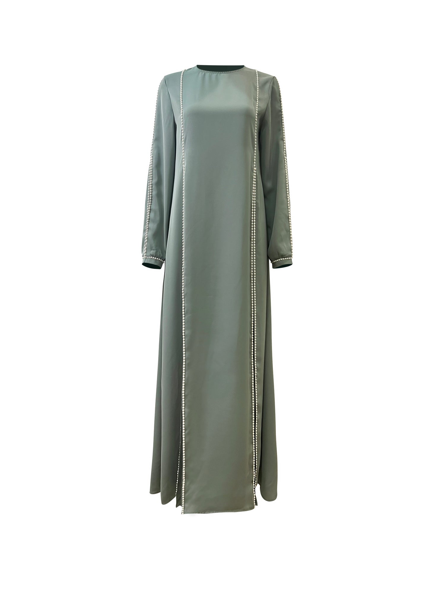 Falak Pearl Maxi Dress - Aqua