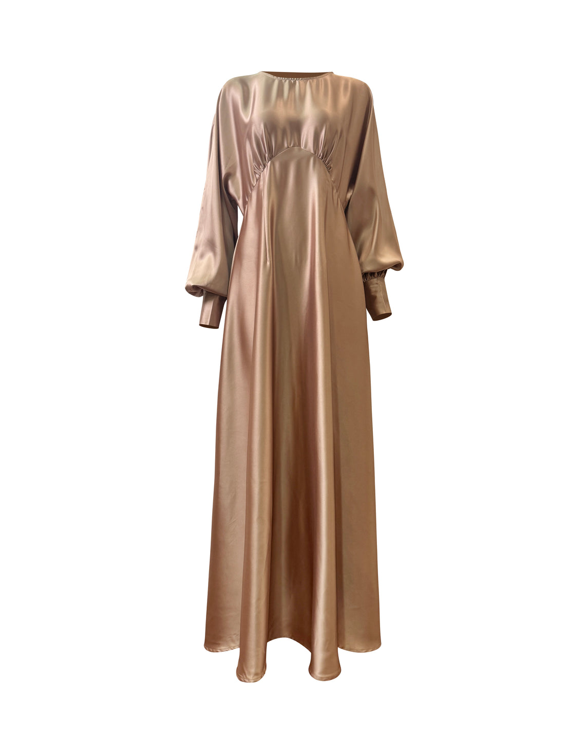 Imelda Batwing Dress - Soft Gold