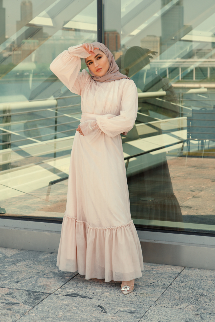 Shireen Maxi Gown - Cream