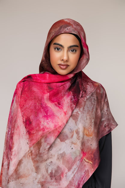 PRINTED MODAL - SAFFRON EMBER
