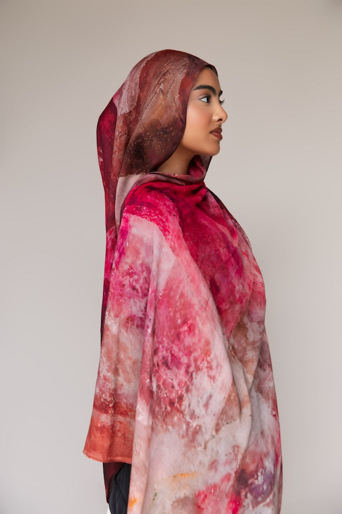 PRINTED MODAL - SAFFRON EMBER