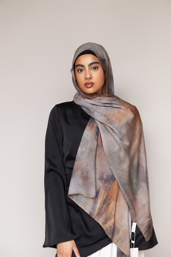 PRINTED MODAL - SMOKY DUST