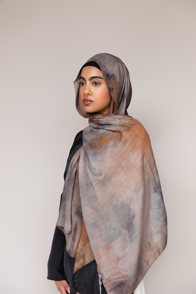 PRINTED MODAL - SMOKY DUST
